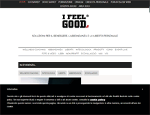 Tablet Screenshot of ifeelgood.it